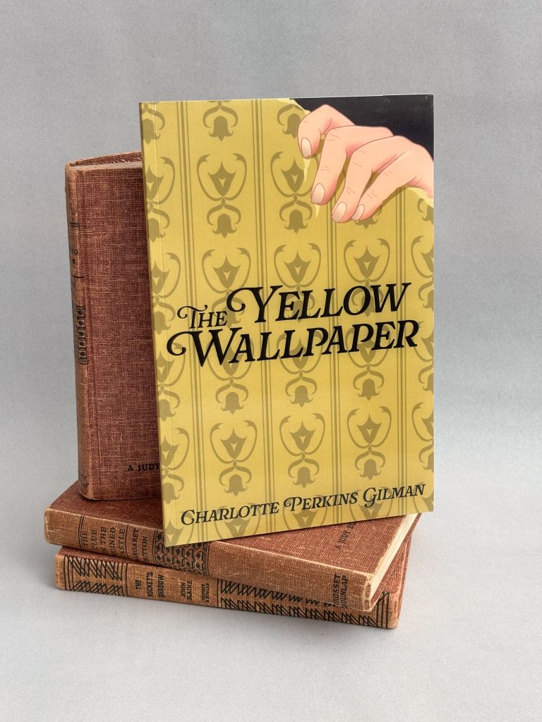 Yellow Wallpaper Short Story Cover Design